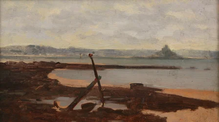 St Michaels Mount von der Newlyn Batterie